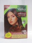 Індійська фарба для волосся Коричнева з хною Vatika Henna